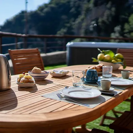 Santa Rosa Con Jacuzzi E Vista Panoramica * アマルフィ