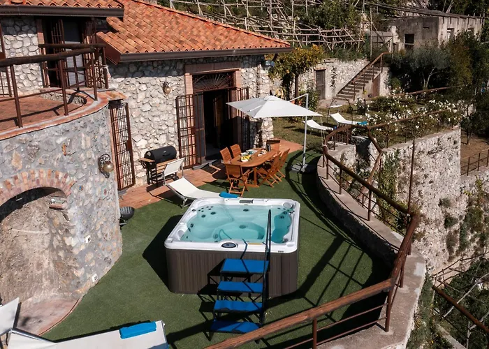 度假居 Santa Rosa Con Jacuzzi E Vista Panoramica